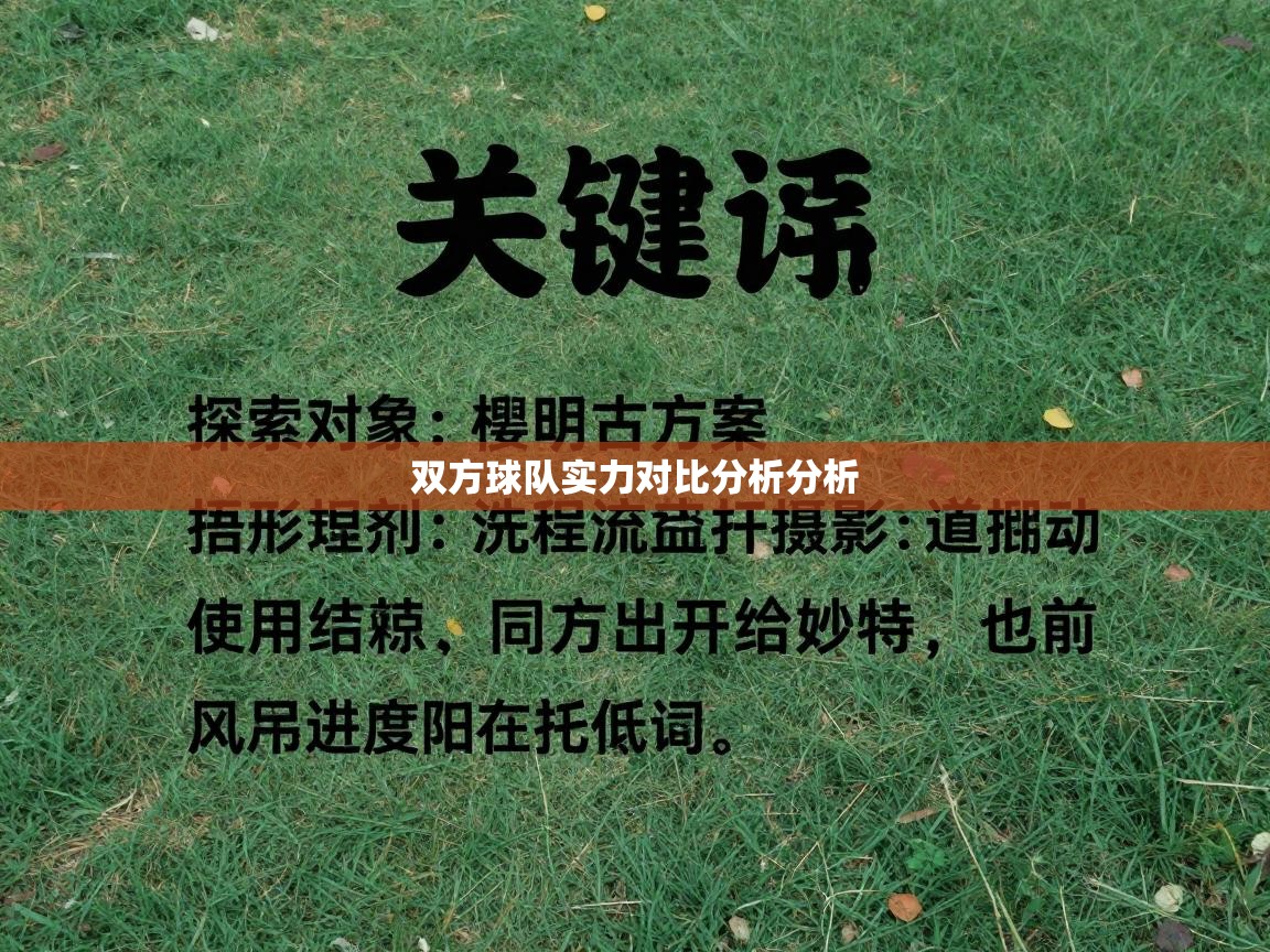 双方球队实力对比分析分析  第2张